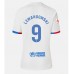 Barcelona Robert Lewandowski #9 Replika Borta matchkläder 2023-24 Korta ärmar